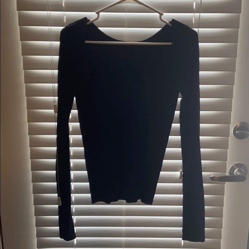 Free People Low Back Longsleeve